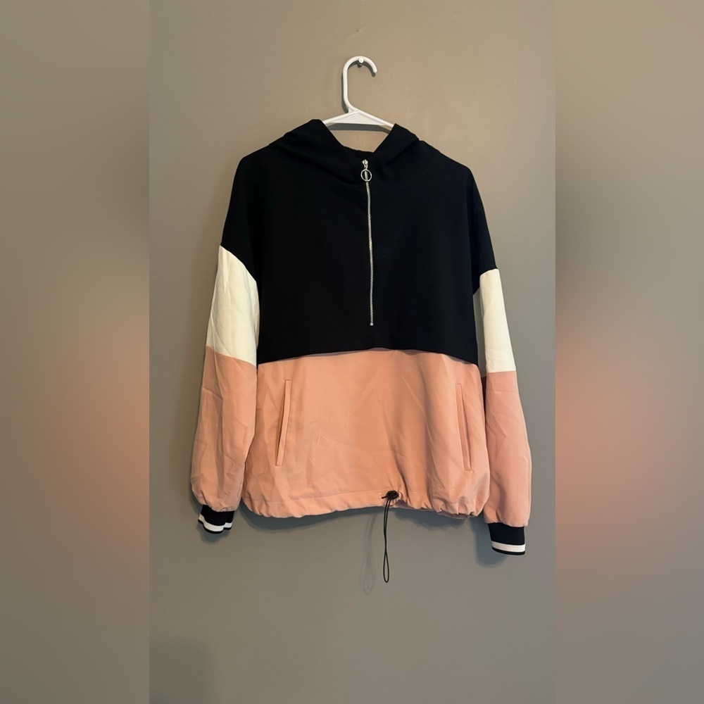 Zara hooded shirt